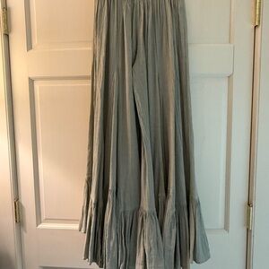 Free People Soft Gray Maxi Skirt
